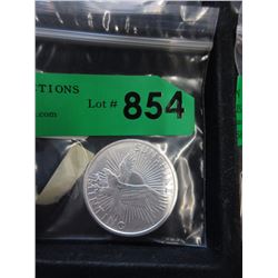 One Troy Ounce .999 Fine Silver Round