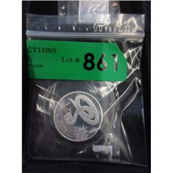 1/2 Troy Ounce .999 Fine Silver Round