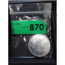 One Troy Ounce .999 Fine Silver Round