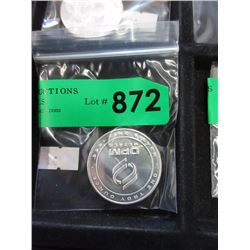One Troy Ounce .999 Fine Silver Round