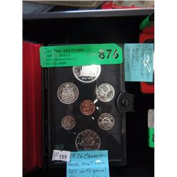 1976 Canadian Royal Mint Coin Set