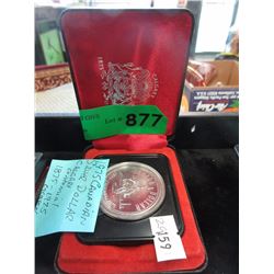 1975 Canadian Silver Calgary Dollar Coin