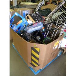 BOX OF MISC KITCHENWARE/STORE RETURNS