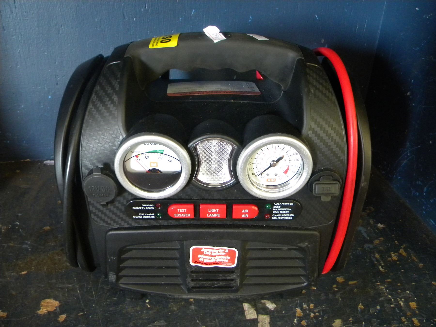 JUMP STARTER/TIRE INFLATOR