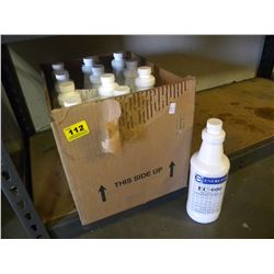 12 BOTTLES OF WATER TREATMENT