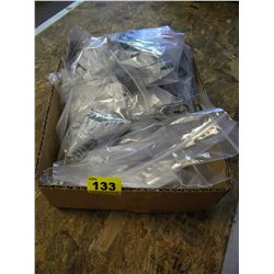 BOX OF ASSORTED NEW WELDING SUPPLIES