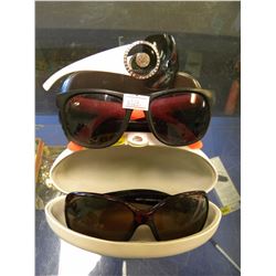 3 PAIRS OF ASSORTED SUNGLASSES