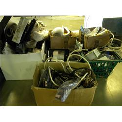 5 BOXES OF MISC HOUSEHOLD/CABLES/MISC