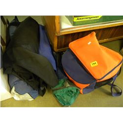 MISC LOT OF CAMPING GEAR AND MISC CAMPING