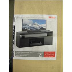 NEW BOXED BLACK 49" FLAT PANEL TV STAND