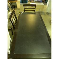 SMALL TABLE WITH 2 MATCHING CHAIRS