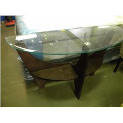 GLASS HALL TABLE