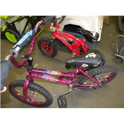2 KIDS BICYCLES