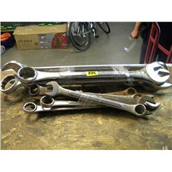 2 LOTS OF INDUSTRIAL WRENCHS