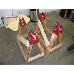 2 SAW HORSES