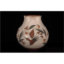 Fine Line Laguna Pueblo Pot by Myron