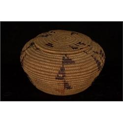 Thompson River Nut Basket Lidded 6" D
