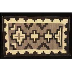 Old Navajo "Ganado" Wool Rug ca. 1920