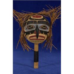 Hawkman Rattle by Stan Hunt 9 1/2" H.