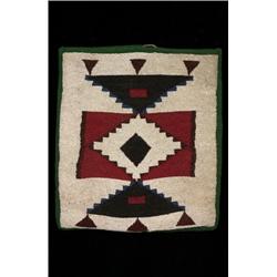 Fine Old Plateau Beaded Bag 12" H. 11