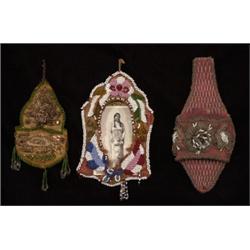 Lot of Three Iroquois Pony Beaded Whi