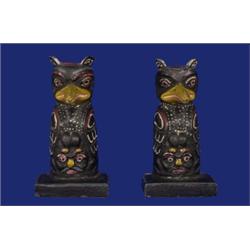 Northwest Coast Cast Metal Raven Book