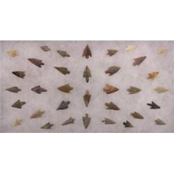 Thirty Four Assorted Game Points 1 1/