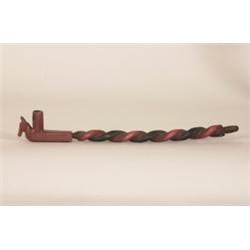 Sioux Catlinite Horse Effigy Pipe wit