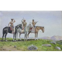 David Ironside Pyle Original Watercol