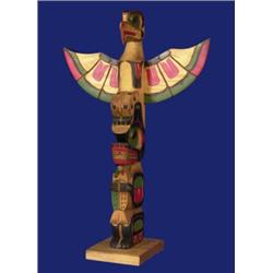 Kwakiutl Eagle and Bear with Salmon T