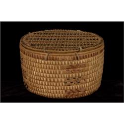 Mt. Currie Lidded Storage Basket 11"