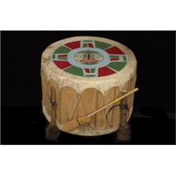 Ben Houstie Signed and Painted Pow Wo