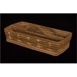 Lytton Basketry Spoon Tray 14 1/2" L.