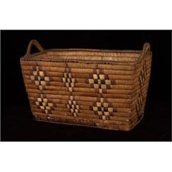 Salish Handled Storage Basket ca. 190