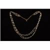 Image 1 : Navajo Four Strand Silver Bead Neckla