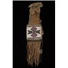 Image 1 : Beaded Pipe Bag ca. 1870, Possibly Ea