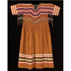 Plateau Dress with Beaded Yolk Thimbl
