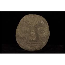 Rare Columbia River Wasco Carved Ston