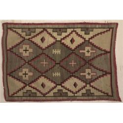 Large Old Navajo Wool Rug ca. 1920 82