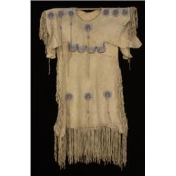 Kiowa Beaded Buckskin Dress ca. 1920