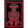 Image 1 : Kwagiuth Button Blanket "Wild Man" Ap