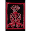 Image 2 : Kwagiuth Button Blanket "Wild Man" Ap