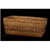 Image 1 : Salish Rectangular Basket 6 1/2" L. 3