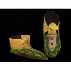 Rosebud Sioux Beaded Buckskin Child's