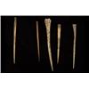 Image 1 : Collection of Five Incised Bone Awls