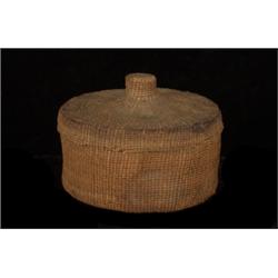 Tsimshian Rattletop Basket 5" W. 3 3/
