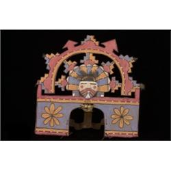 Carved Cottonwood Root Dance Tableta