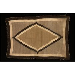 Old Navajo "Crystal" Rug ca. 1920 41"