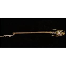 Commanche Beaded War Club 20" L. Fine