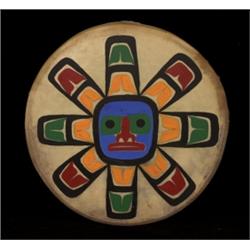 North Coast Painted Deerskin Hand Dru